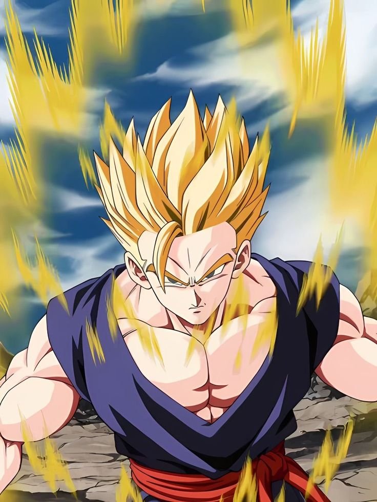 Gohan - Half-Saiyan warrior and Goku's eldest son
